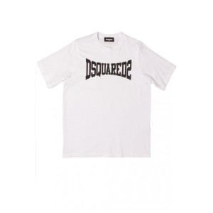 Bílé tričko Dsquared2 113608