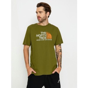 Pánské olivově zelené triko S/S Rust 2 Tee The North Face