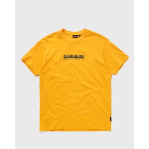 Pánské světle oranžové triko Napapijri S-Box SS 4 Y1J Yellow Kumquat