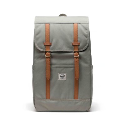 Městský šedý batoh Herschel Retreat™ Backpack Seagrass/White Stitch