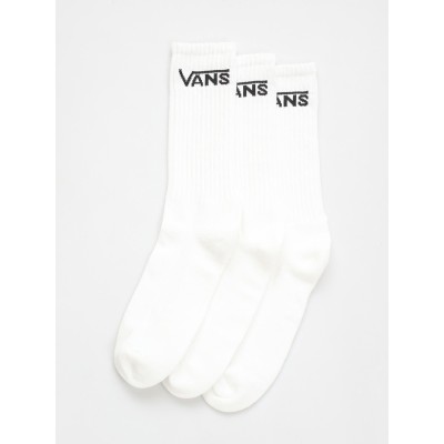 Bílé ponožky Vans Classic Crew Rox White 3-Pack