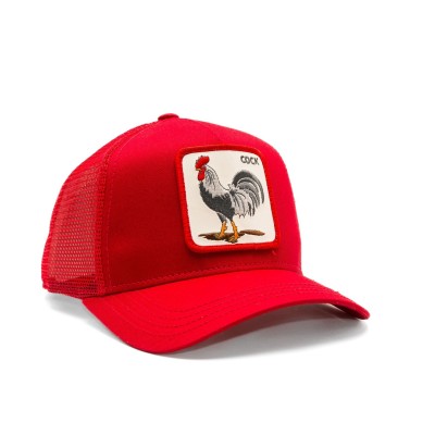 Červená kšiltovka Goorin Bros. All American Rooster Red