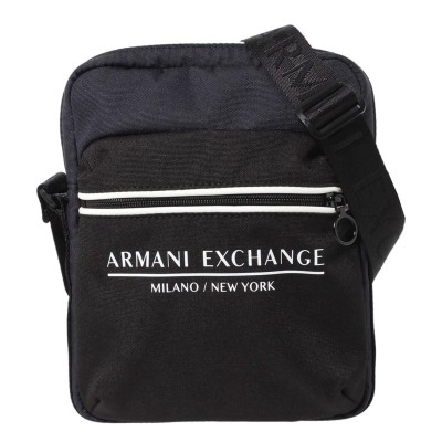 Černá taška přes rameno Armani Exchange Shoulder Bag Blu/Nero