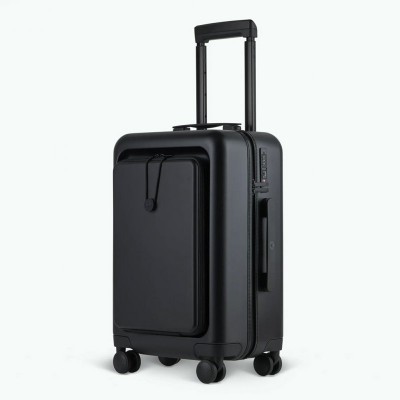Černý cestovní kufr na kolečkách Cabaia Traveler Orly 1PK TU