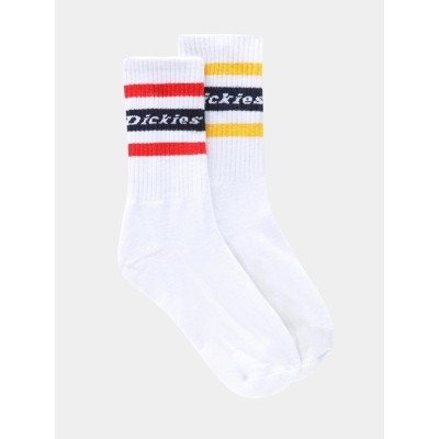 Bílé unisex ponožky Dickies Genola White 2-Pack