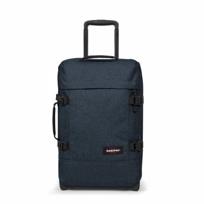 Modrý cestovní kufr Tranverz S Triple Denim