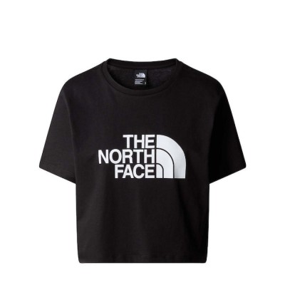 Dámské černé triko The North Face Cropped Easy Tee