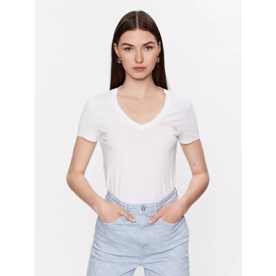 Dámské bílé triko Guess Jeans T-Shirt G011 Pure White W