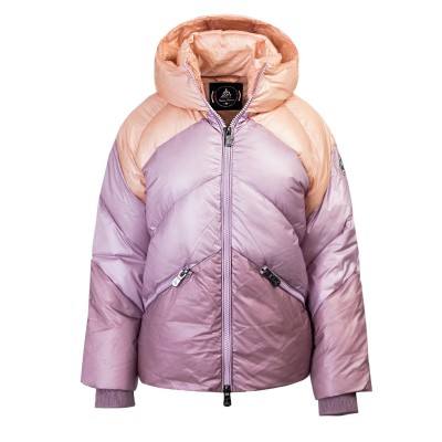 Dámská růžová zimní bunda s kapucí Jott Stellar 8500