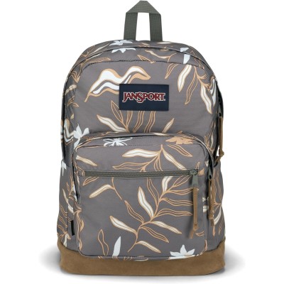  Šedý školní batoh se vzorem Jansport Right Pack  Vacay Vibes Grey 