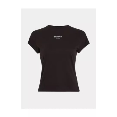 Dámské černé triko Tommy Jeans T-Shirt BDS Black W