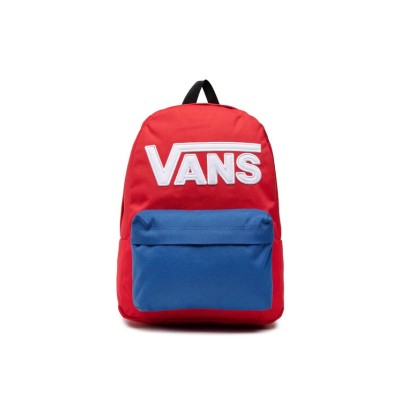 Červeno modrý batoh Vans New Skool Backpack